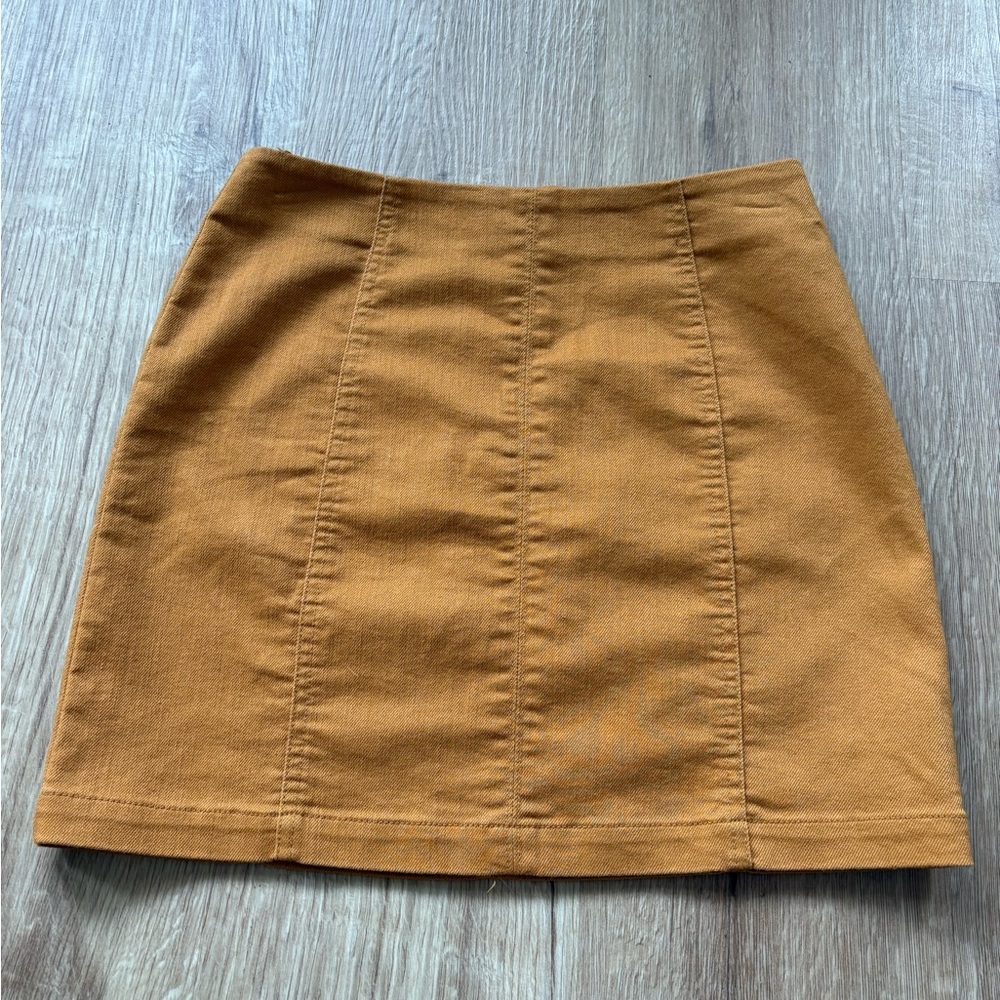 Forever 21 camel color Mini Skirt